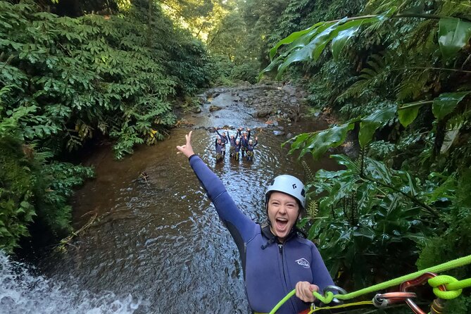 Waterpark Canyoning at Ribeira dos Caldeirões, Sao Miguel Azores - Who should book this São Miguel canyoning trip?