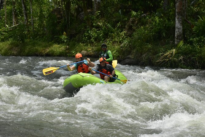 White Water Rafting Canyoning Combo Maquique Adventure - Lunch, fruit, and drinks keep the day moving