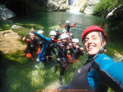 Wild canyoning in Sierra de las Nieves, Málaga