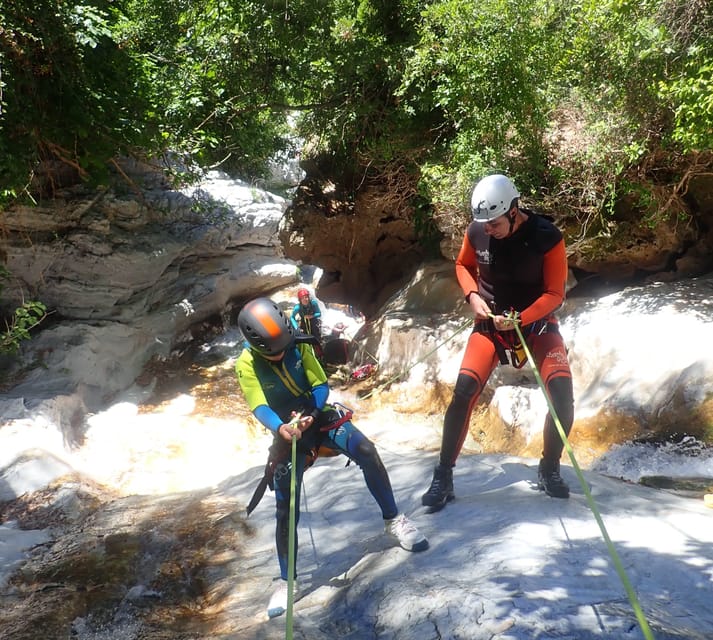 Wild canyoning in Sierra de las Nieves, Málaga - Guides, language, and safety