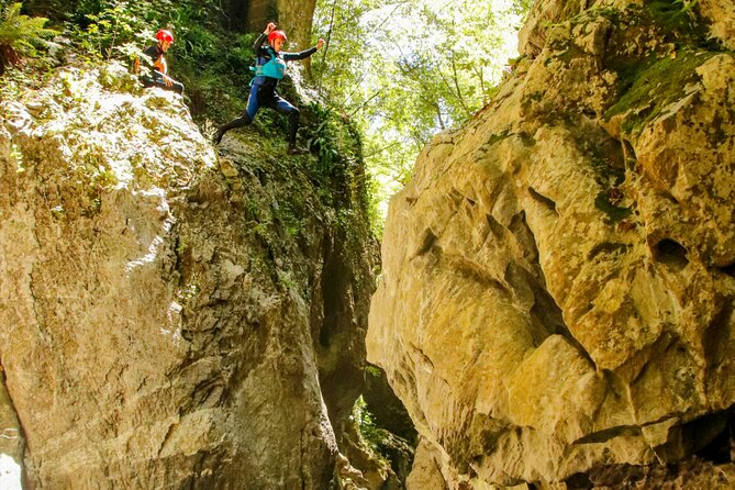 Wild Canyoning - Rock pools, slides, and jumps