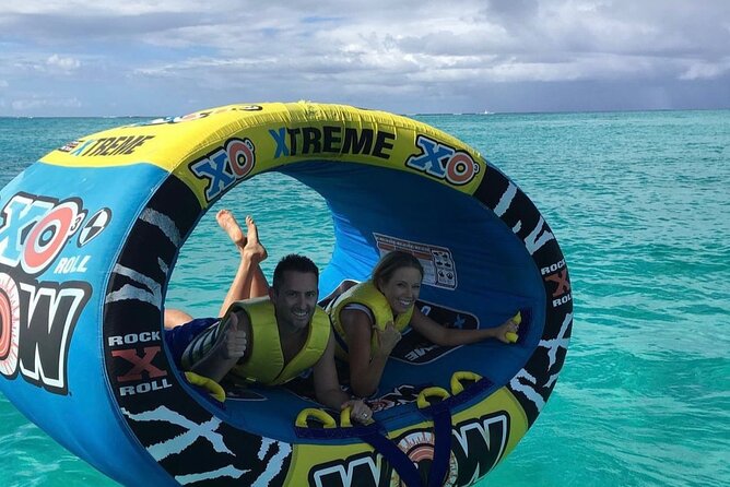 Wow Extreme Tube on Gracebay Beach Turks and Caicos Islands - What the 15-minute itinerary feels like