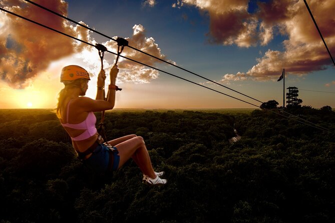 Xplor Fuego Tour,Wild Adrenalin, Round Transportation From Cancun - Five kilometers in an amphibious vehicle