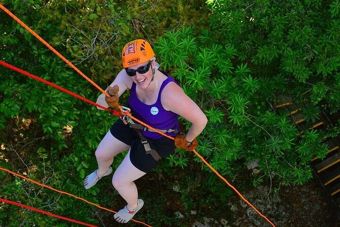 Xtreme Cenote Snorkel, Rappel, Jungle ZipLine, Tulum - Aktun Chen’s underground cavern and river