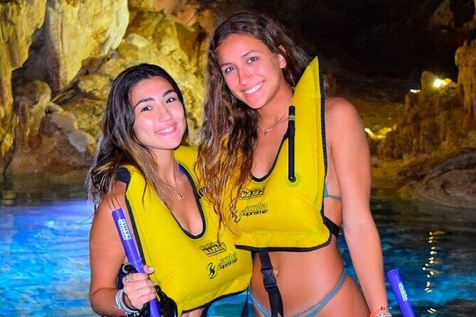 Xtreme Cenote Snorkel, Rappel, Jungle ZipLine, Tulum - The 20-meter rappel into a cenote