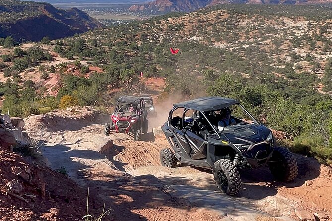 YOU DRIVE!! Rap & Ride - A Full Day of Rappelling and UTVs - Who will enjoy this most