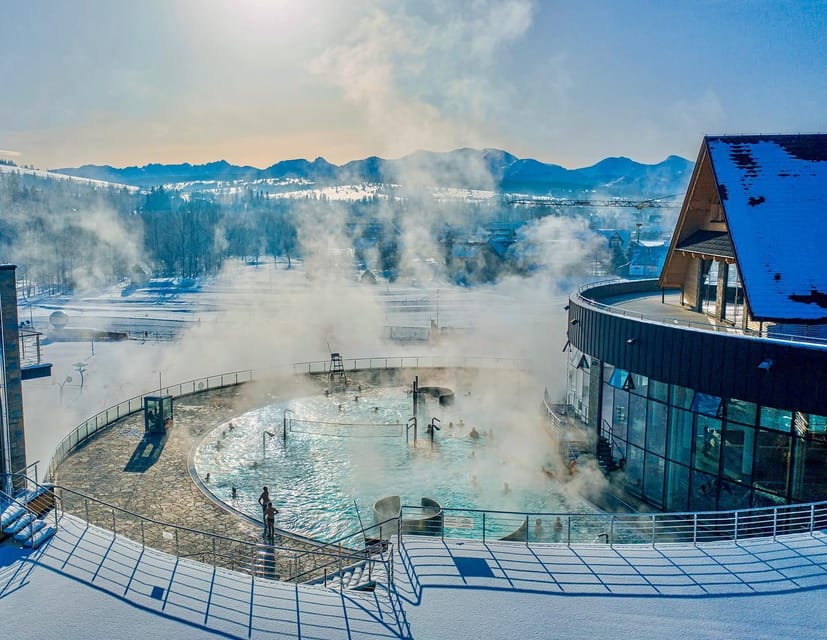Zakopane: Extreme Quad Ride & Highlander BBQ + Thermal Pools - Three hours at Chochołów Thermal Baths