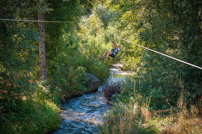 Zip Zoom Ziplines at La Jolla Indian Adventure Park - Three flights, three different kinds of excitement