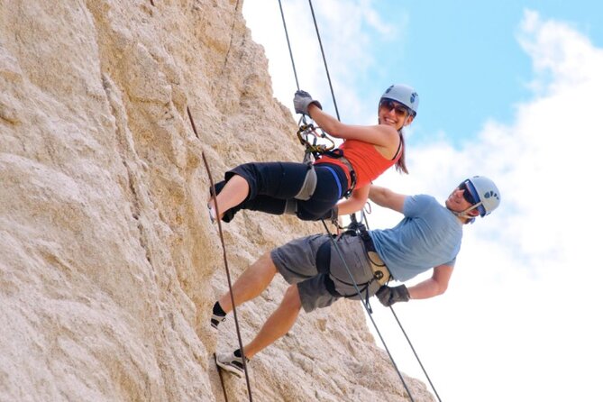 Zipline & Rappel Adventure in Cabo - Zipping across the canyon
