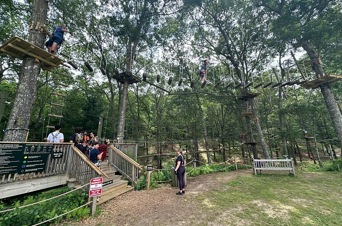 Ziplining and Climbing at The Adventure Park on Cape Cod - Planning your visit in Sandwich